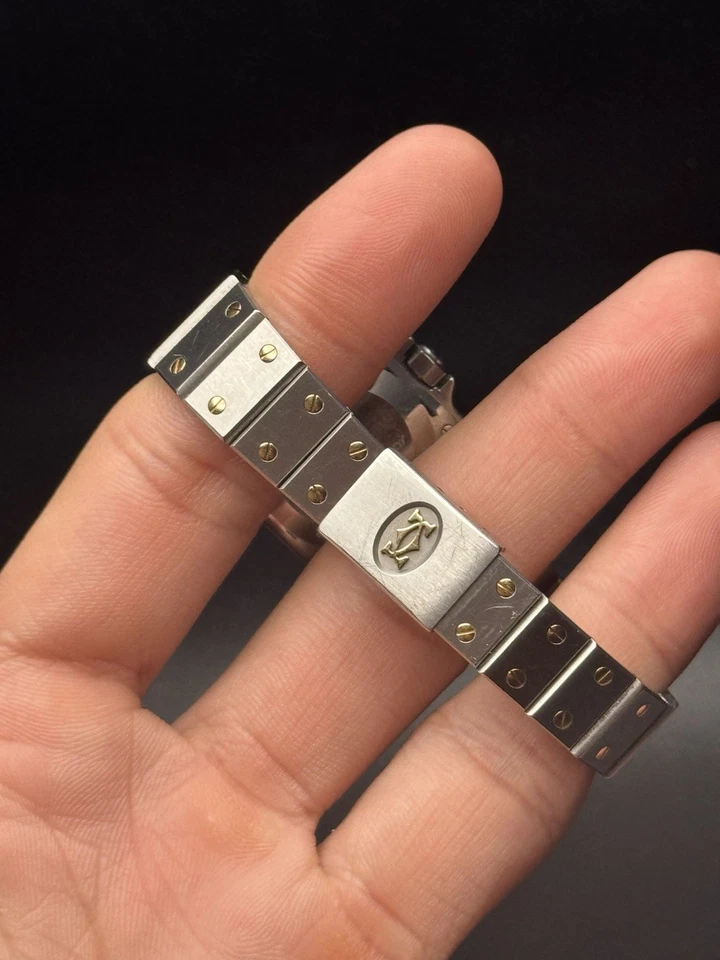 Cartier Santos Galbee Automático Ref 1170902 Oro 18K Foto 3 de 4