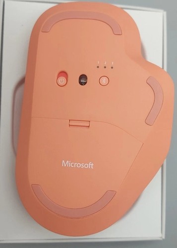 Microsoft 1955Bluetooth Ergonomic Mouse w/Thumb Rest & Precise Tracking - Coral - Afbeelding 8 van 17