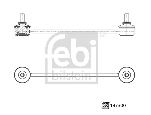 Febi Bilstein Koppelstange Stabilisator Vorderachse Links FüR Opel Corsa F P2JO-image