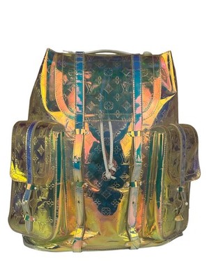Size GM - Louis Vuitton Christopher GM Backpack PVC Iridescent by Virgil - Pre-O