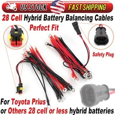 For Toyota Prius 28 Cell Hybrid Battery Balancing Cables Wire Harness Assembly