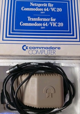Commodore 64 Netzteil in OVP - C64 Netzteil OVP - Commodore - Top Zustand 