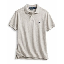 Polo Ralph Lauren Golf L Mens Grey Heather Short Sleeve Polo Shirt Slim Fit