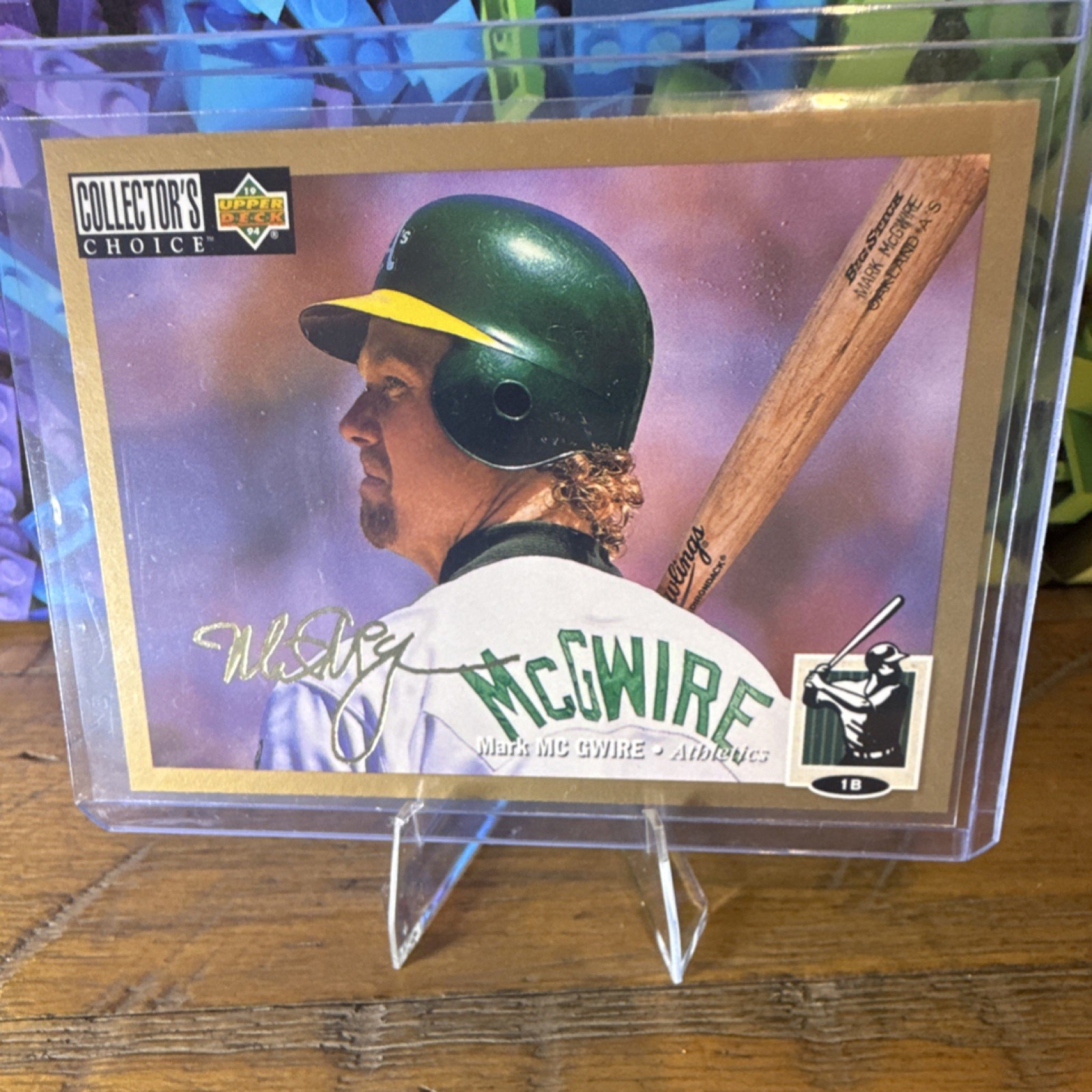 Upper Deck 1994 Collector's Choice Mark McGwire #525 Oakland Athletics Baseball