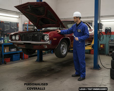 Embroidered Mechanic Overalls ? Personalized Workwear, Father's Day Gift