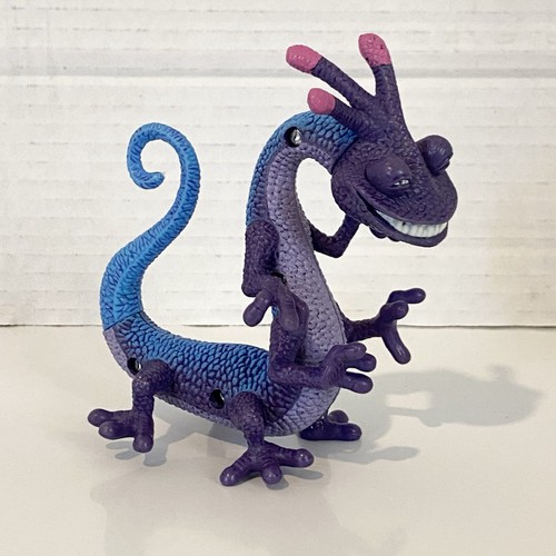 Disney Monsters Inc Pixar Purple Lizard Randall Boggs Jointed Legs Head Tail - Picture 1 of 7