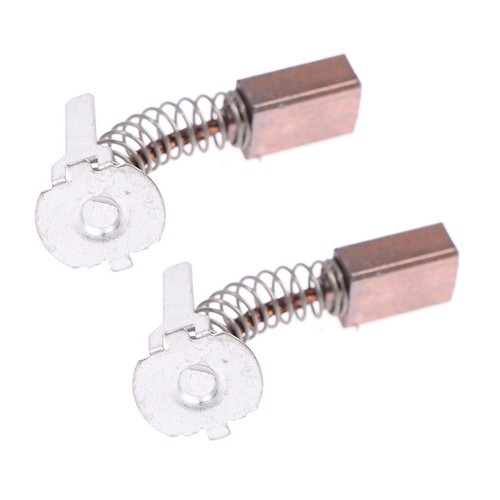 Lot De 10 Balais De Charbon Pour Moteur De Lave-linge - Carbone Et Cuivre - Neuf Générique