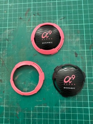 Oceanic Alpha 9 Purge Cover und Ring - Pink