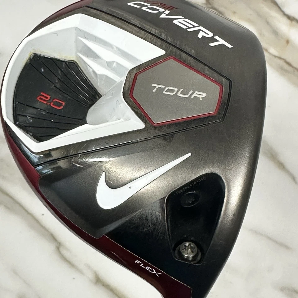 NIKE VRS Covert 2.0 Tour Driver Flex Loft 8.5-12.5 Kuro Kage Stiff Graphite W/HC - Image 4 of 4
