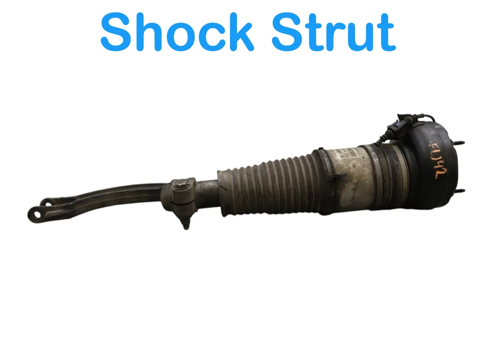 Amortiguador de puntal de amortiguador de aire delantero izquierdo lado del conductor 11-18 Audi A8 Quattro A8 OEM Foto 3 de 4