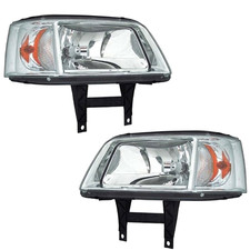 Scheinwerfer Set für VW T5 Multivan Transporter H4 Motor elektrische LWR
