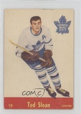 1955-56 Parkhurst Tod Sloan #10 16ez