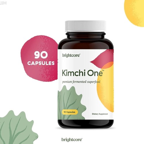 Brightcore Nutrition Probiotic Kimchi Digestive Enzyme One Powder Softgels