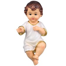Statua Gesù Bambino Mangiatoia Gesù Bambino Religioso Gesù Bambino