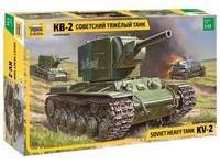 Zvezda 3608 1/35 KV-2 Sowjetischer Schwerer Panzer