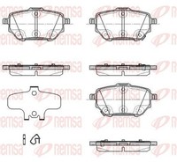 Remsa Bremsbelagsatz Scheibenbremse 1937.02 FüR Toyota Corolla Vvti ZRE210