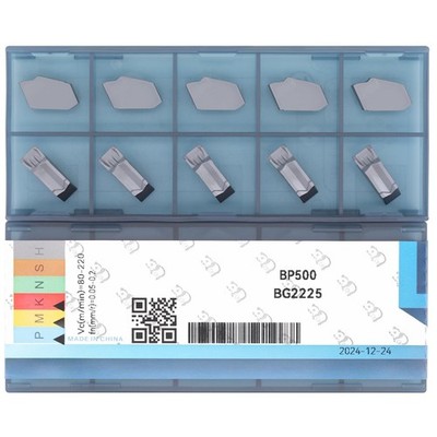 GTN-5 (SP500) Carbide Inserts, 5.0mm Width CNC Lathe Grooving Cut-Off Parting...