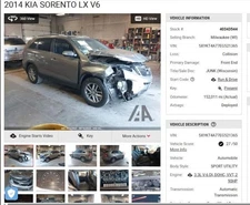 (LOCAL PICKUP ONLY) Passenger Front Door Electric Textured Fits 14-15 SORENTO 43