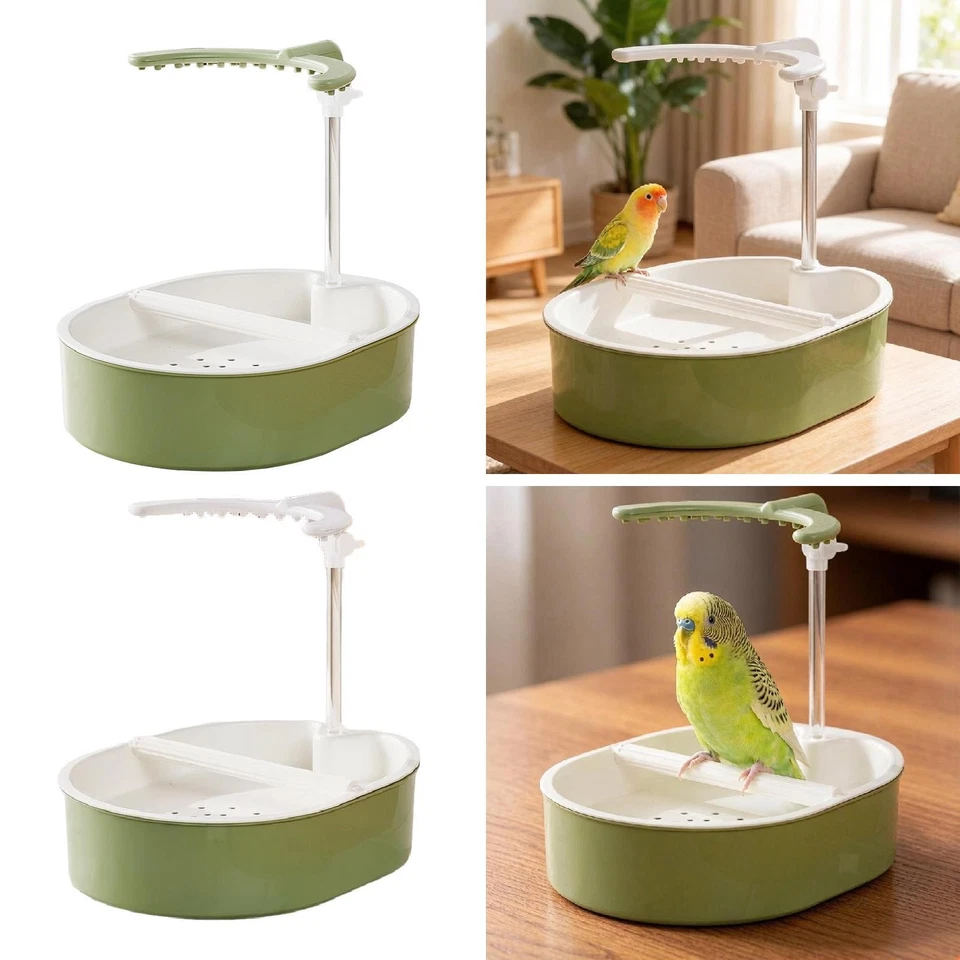 Automatisches Vogelbad, automatische Papageienbadewanne, Vogeldusche für - Bild 1 von 1