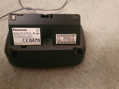 Panasonic KX-TG8521E Hauptbasis & Mobilteil guter Zustand GRATIS P&P  - Bild 2 von 6