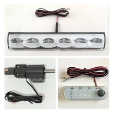 Truck cap Clear LED Third Brake / 12V LED Dome Light / Prop switch: LEER 