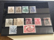 German Empire 1902 mounted mint or used stamps A16252