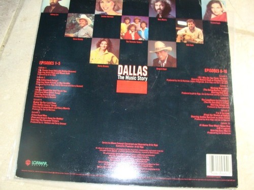 VINYL RECORD LP DALLAS THE MUSIC STORY WARNER BROS. LORIMAR RECORDS 25325-1 - Picture 2 of 6