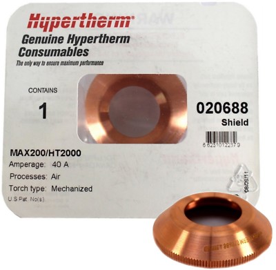 40A Air Cut SHIELD 200 Plasmabrenner Isolator MAX200 HT2000 | HYPERTHERM 020688
