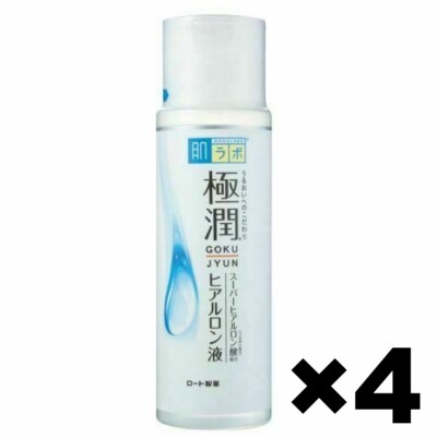 Hada Labo Gokujyun Moist Type Super Hyaluronic Acid Moisturizing Toner 4Pack Set