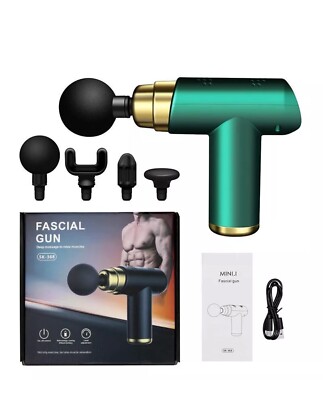 New massage gun deep tissue percussion massager Mini Portable USB