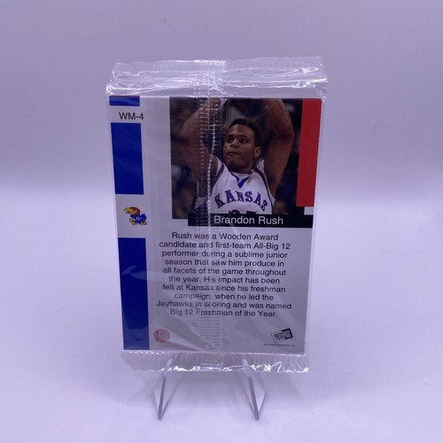 2008 PRESS PASS 2 CARD BONUS BROOK LOPEZ AND BRANDON RUSH UNOPENED - Picture 2 of 2