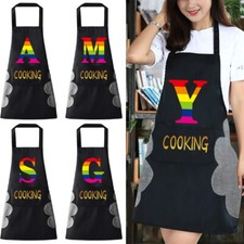 Apron Twill Chef Cooks Baking Kitchen Pinny with Pocket Kitchen Apron Gowns UK