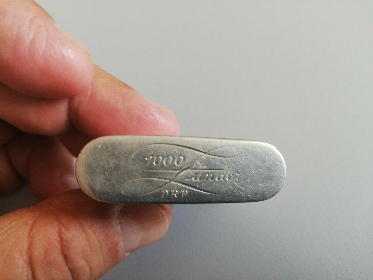 Vintage Original Zunder 1000 Oil Lighter 1936`s Olympiade