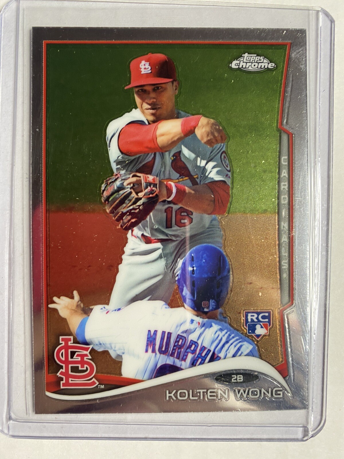 2014 Topps Chrome Kolten Wong RC #188