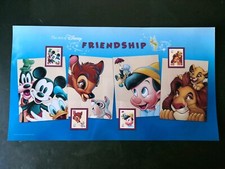 2003 The Art of Disney Friendship poster, US postal Service Mickey Mouse Bambi