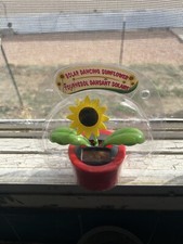 Dancing Solar Sunflower Red Base Brand New In Package. Great Gift For Anyone.