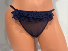 VS NWT SIZE M Victoria's Secret, Dream Angels Eyelet Lace String Bikini Panty,