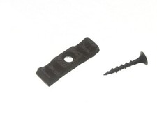 Turn Button Catch Granny Shed Cupboard Door Latch 35mm Black | Onestopdiy New