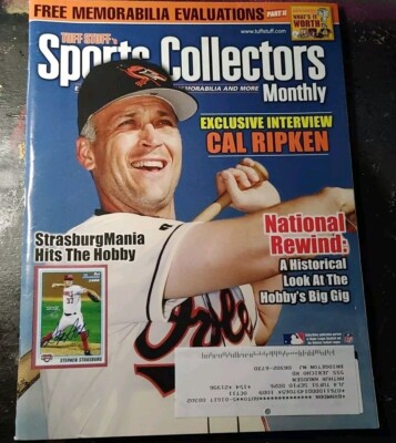 September 2010 Sports Collectors Monthly Magazin - Cal Ripken Cover - Many Avail
