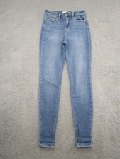 Cello Women's Stretch Medium Wash Denim Skinny Jeans Junior Size 3