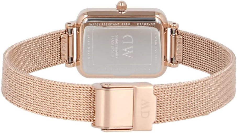 DANIEL WELLINGTON Watch QUADRO PRESSED MELROSE Ladies Quartz