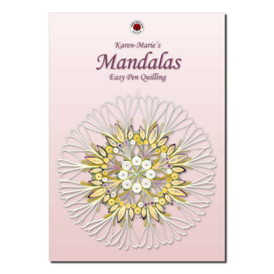 Karen-Maries Mandalas Easy Pen Quilling Heft, Anleitungs Heft