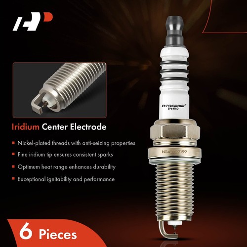 6x Iridium & Platinum Spark Plugs for Mercedes-Benz Nissan Mitsubishi VW Suzuki - Picture 7 of 12