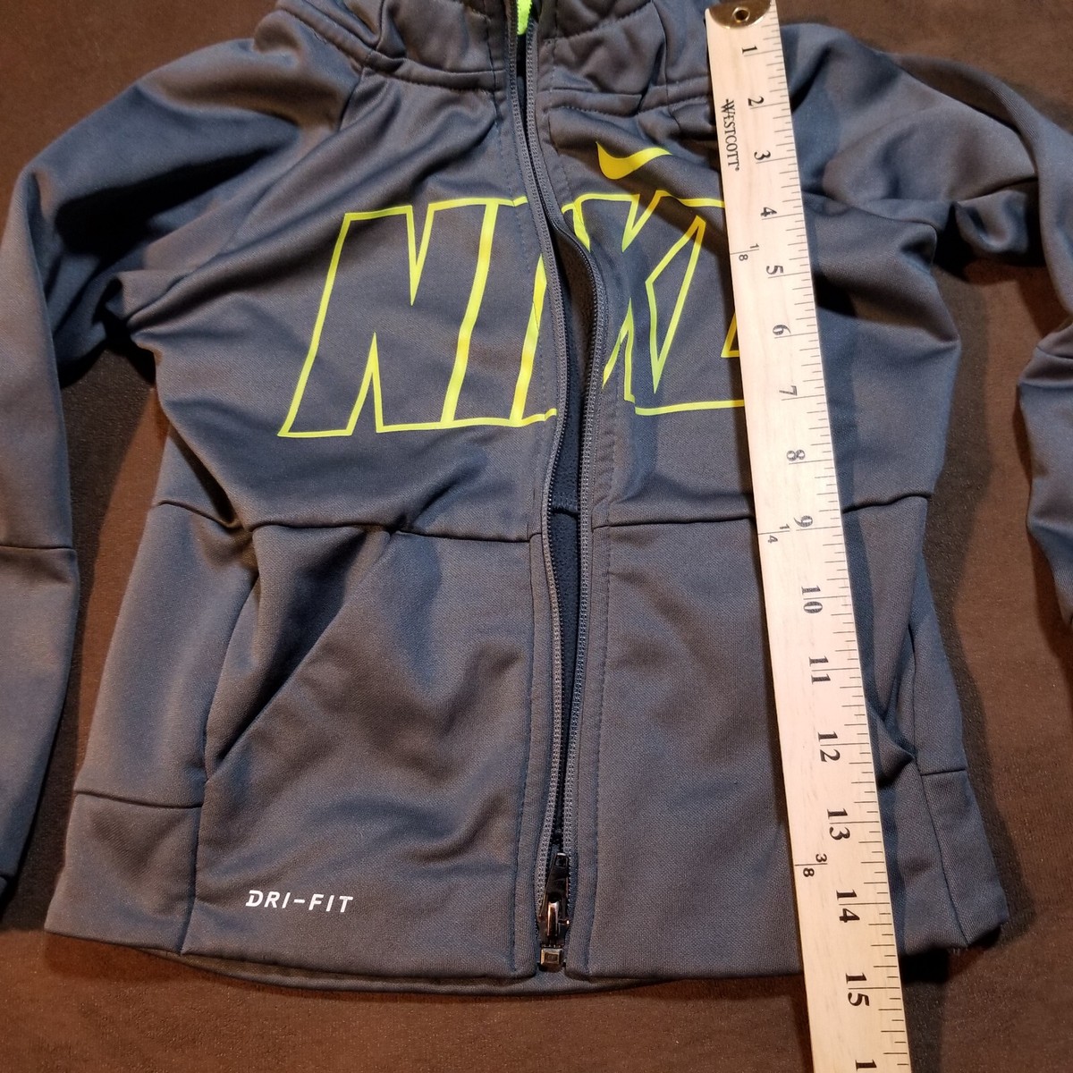 NIKE DRI FIT HOODIE FULL ZIP CHILDS 4 XS | eBay