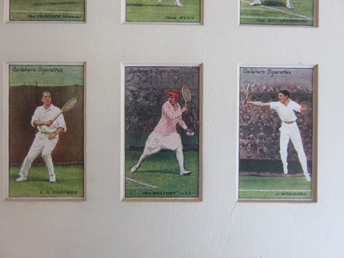 Gallaher Lawn Tennis Celebrities 1928 on Mounted Card. - Picture 4 of 8