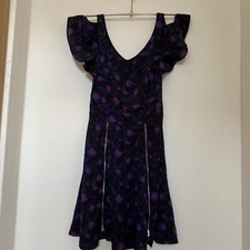 BNWT Next Runway Collection Size 6 Stylish Knee Lenghth Dress With Feature Zips