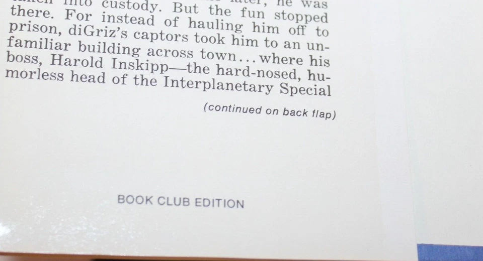 Vintage Scifi Hardback Lot 3: SF:4, Stainless Steel Rat, HCDJ (2) BCE Foto 2 de 4