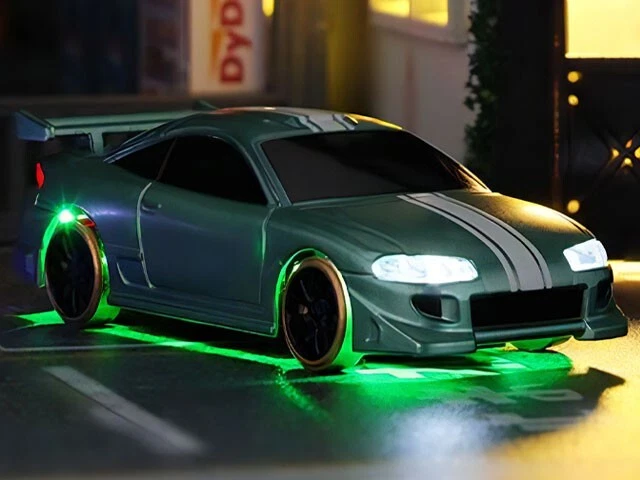 Hi-Tec RC Radiocontrollato Turbo Racing Drift Car C62 Verde - Immagine 3 di 3