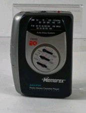 Memorex 2093M Vintage AM/FM Radio Stereo Cassette Player 3 Band EQ - Rare Tested