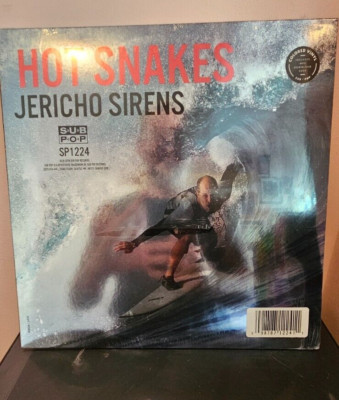 HOT SNAKES Jericho Sirens LP CLEAR Rocket From Crypt Delta 72 Drive Like Jehu 7''